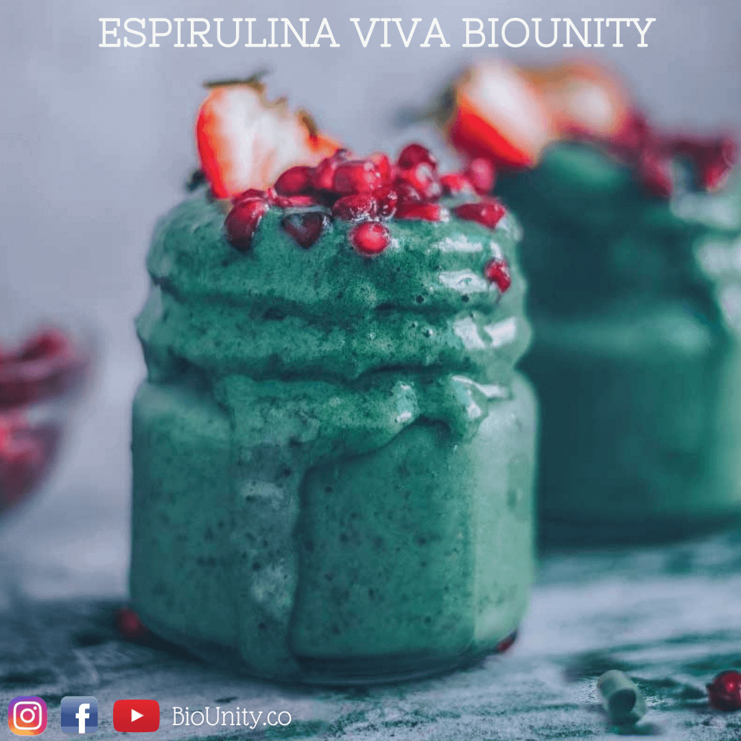 Espirulina-Viva-BioUnity-Smothie